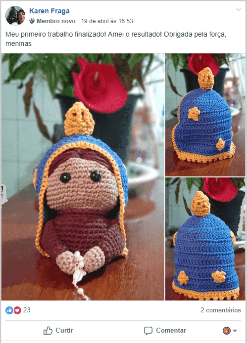 Novo lançamento Fadinha Amigurumi.